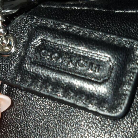 Coach Kristin Black Leather Small Crossbody Bag NWOT - Picture 12 of 12